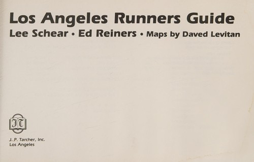 Cover for Los Angeles Runners Guide