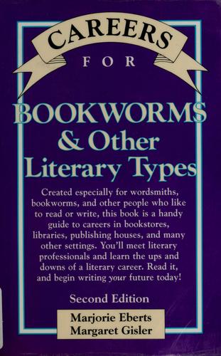 Cover for Careers for bookworms & other literary types