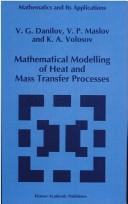 Cover for Mathematical modelling of heat and mass transfer processes