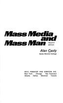 Cover for Mass media and mass man.