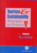 Cover for Tourism and sustainability