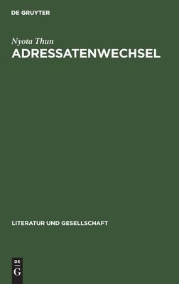 Cover for Adressatenwechsel