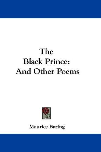 Cover for The Black Prince
