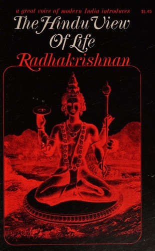 Cover for The Hindu view of life