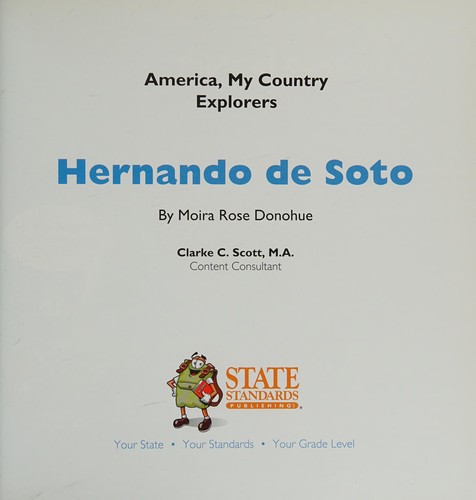 Cover for Hernando de Soto