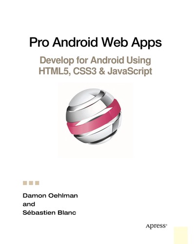 Cover for Pro Android web apps