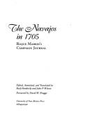 Cover for The Navajos in 1705