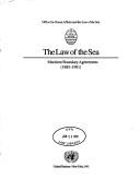 Cover for The Law of the Sea