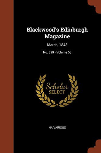 Cover for Blackwood's Edinburgh Magazine