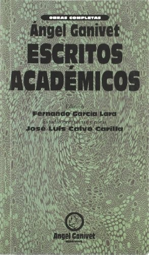 Cover for Escritos académicos