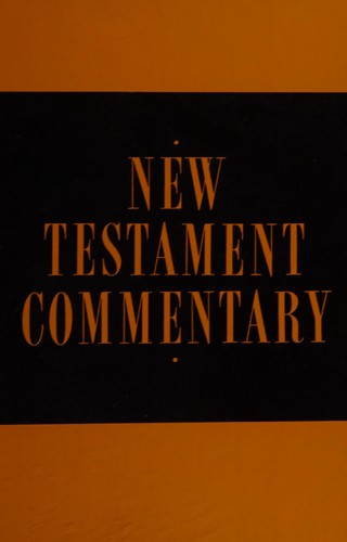 Cover for New Testament Commentary