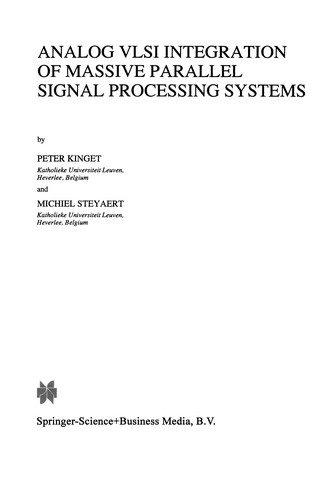 Cover for Analog VLSI integration of massive parallel processing systems