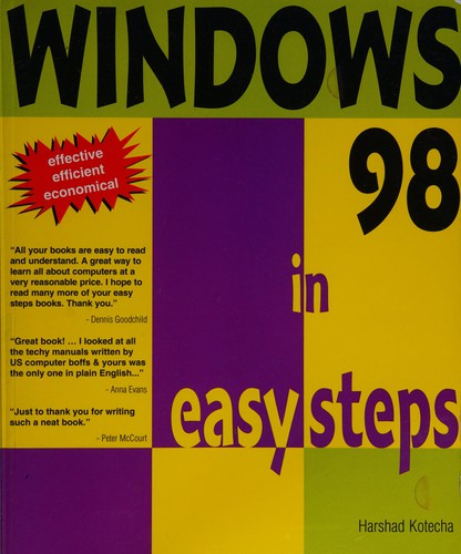 Cover for Windows 98 in easy steps