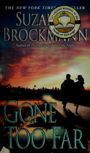 Cover for Gone too far