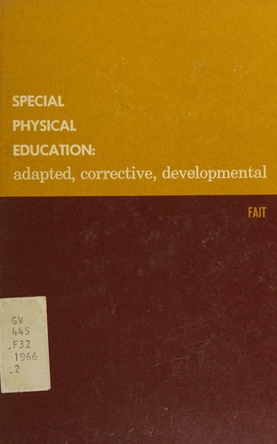 Cover for Special physical education