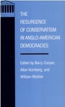 Cover for The Resurgence of conservatism in Anglo-American democracies