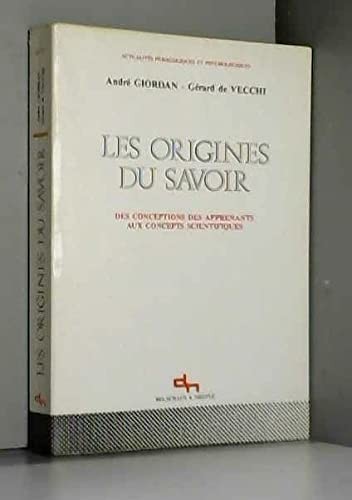 Cover for Les origines du savoir
