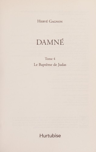 Cover for Damné