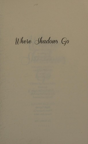 Cover for Where Shadows Go