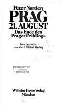 Cover for Prag, 21. [i.e. einundzwanzigster] August
