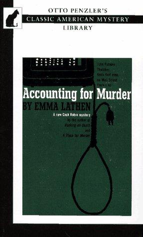 Cover for Accounting for murder