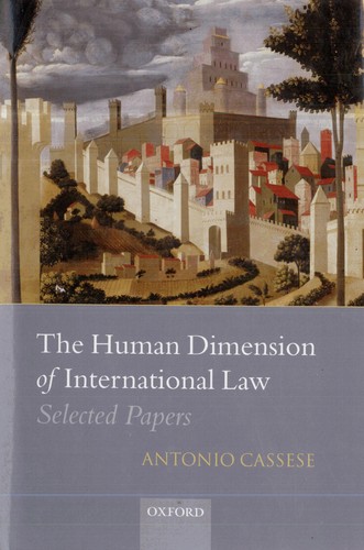 Cover for The human dimension of international law