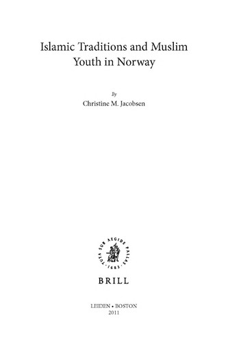 Cover for Islamic traditions and Muslim youth in Norway
