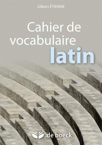 Cover for CAHIER DE VOCABULAIRE LATIN