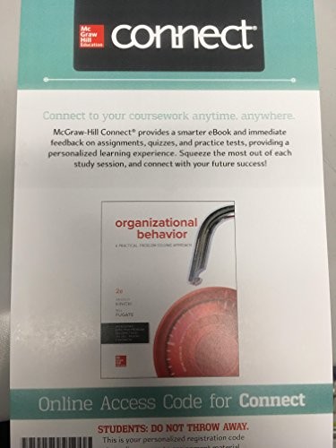 Cover for ORGANIZATIONAL BEHAVIOR-CONNECT ACCESS @NEW @