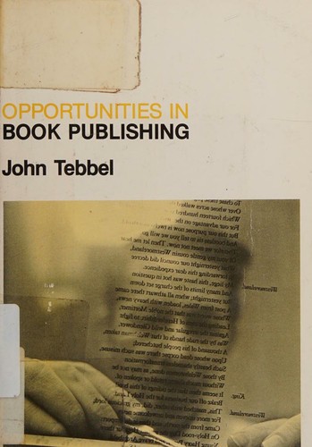 Cover for Opportunities in book publishing