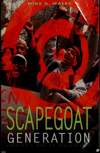 Cover for The scapegoat generation