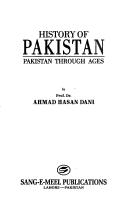 Cover for History of Pakistan