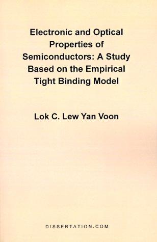 Cover for Electronic and Optical Properties of Semiconductors
