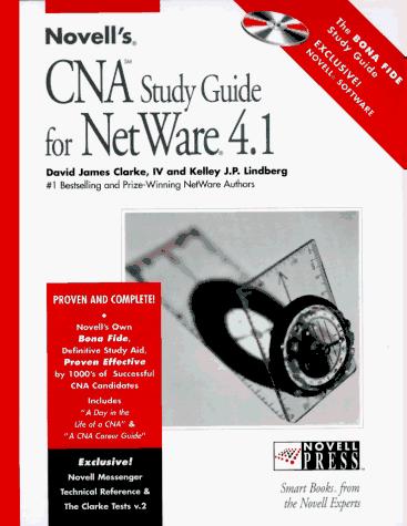 Cover for Novell's CNA study guide for NetWare 4.1
