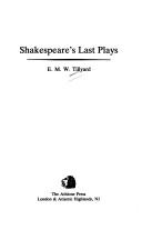 Cover for Shakespeare's Last Plays