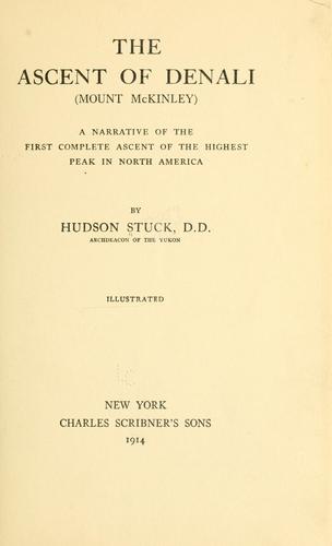 Cover for The ascent of Denali (Mount McKinley)