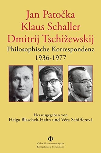 Cover for Jan Patocka - Klaus Schaller - Dimitrij Tschizewskij