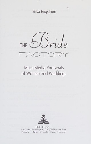 Cover for The bride factory