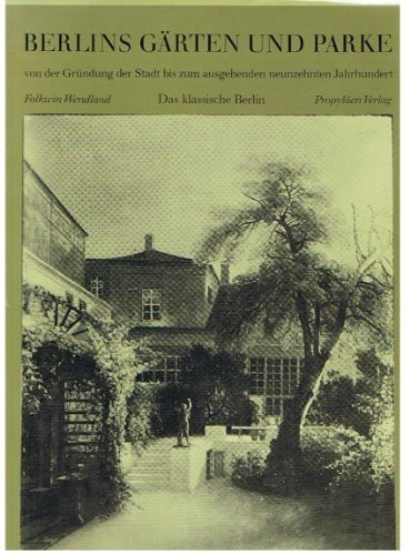 Cover for Berlins Gärten und Parke