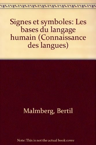 Cover for Signes et symboles