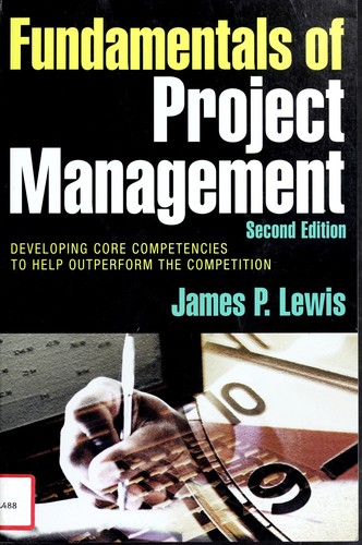Cover for Fundamentals of project management