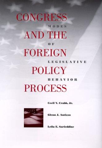 Cover for Congress and the Foreign Policy Process