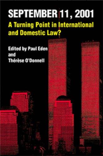 Cover for September 11, 2001