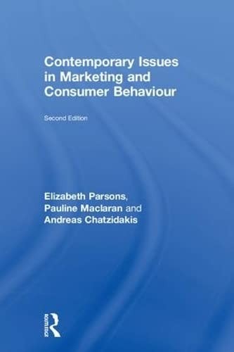 Cover for Contemporary issues in marketing and consumer behaviour