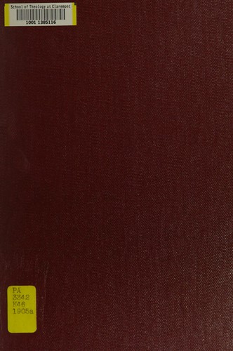 Cover for The evidence of Greek papyri with regard to textual criticism