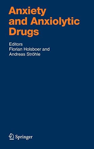 Cover for Anxiety and Anxiolytic Drugs