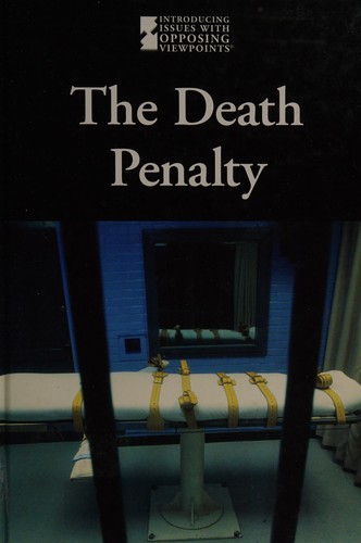 Cover for The death penalty