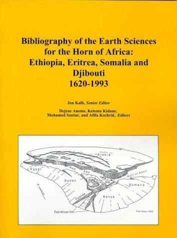 Cover for Bibliography of the Earth Sciences for the Horn of Africa 