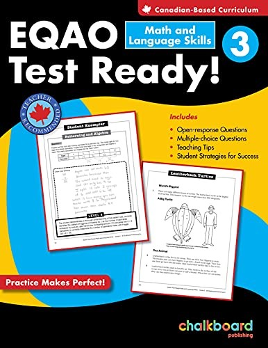 Cover for EQAO Test Ready Math and Language Skills 3