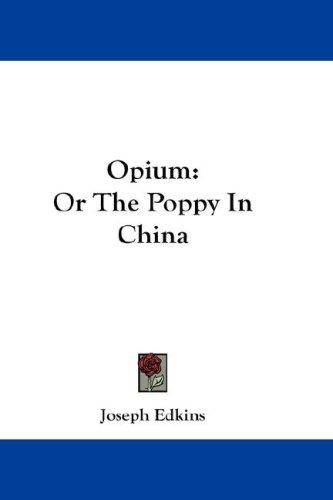 Cover for Opium